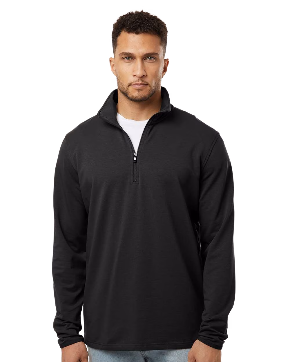 Independent Trading Co. Embroidered Men's Perform Quarter-Zip Image - Independent Trading Co. Embroidered Men's Perform 1/4 Zip