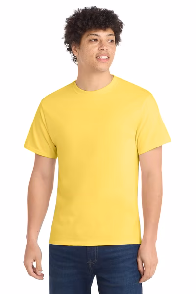 Port & Company  Printed Men's Core Cotton Tee