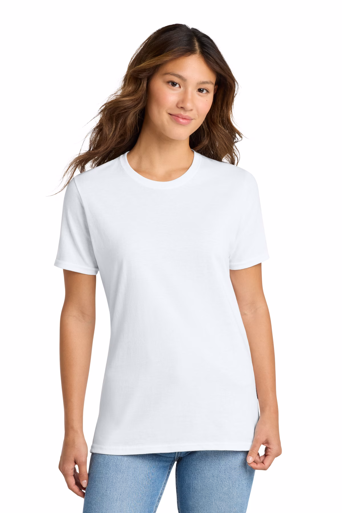 Port & Company Embroidered Women's Core Cotton Tee Image - Port & Company Embroidered Women's Core Cotton Tee