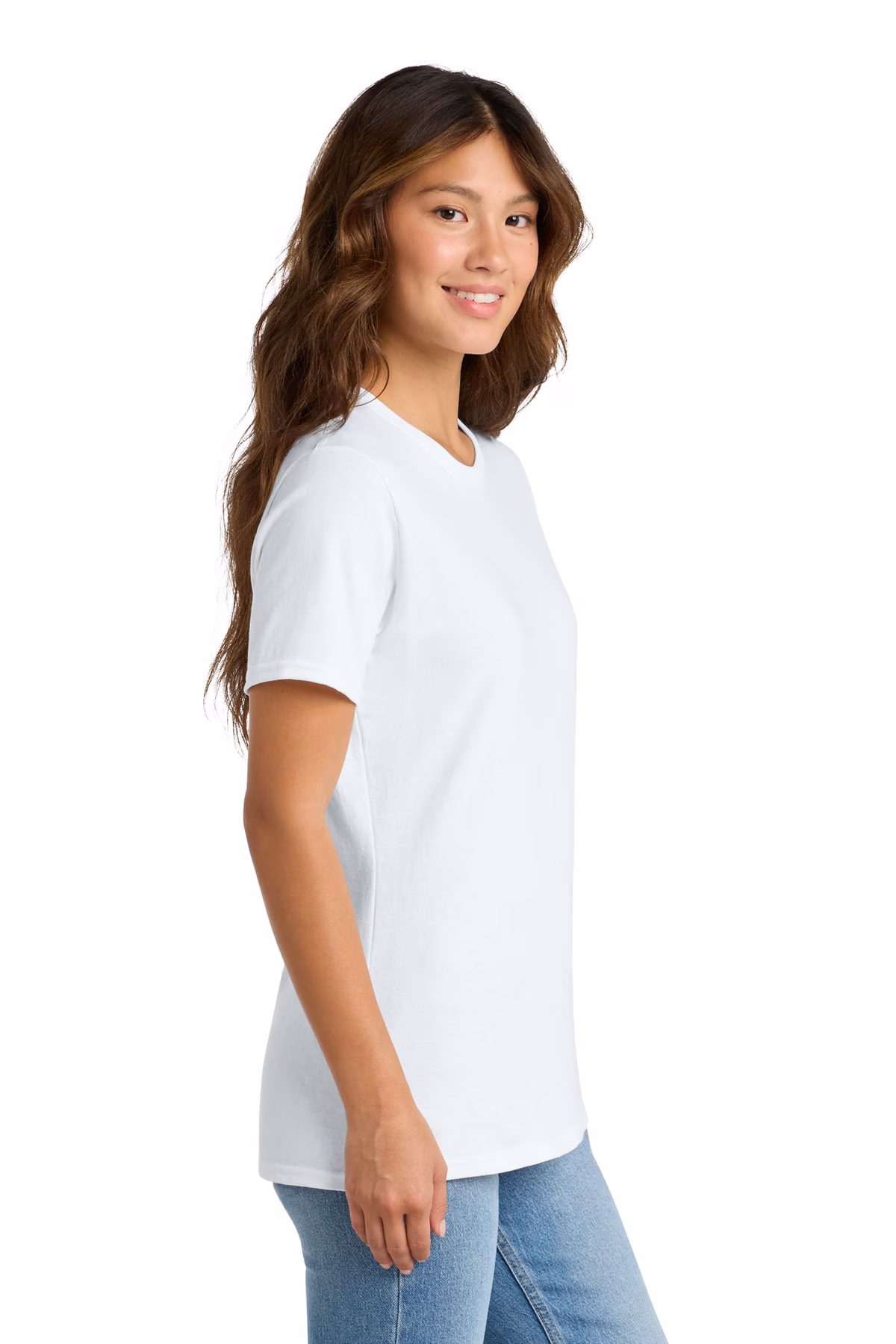 Port & Company Embroidered Women's Core Cotton Tee