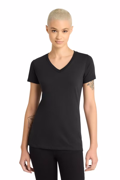 District Printed Women's Perfect Blend V-Neck Tee