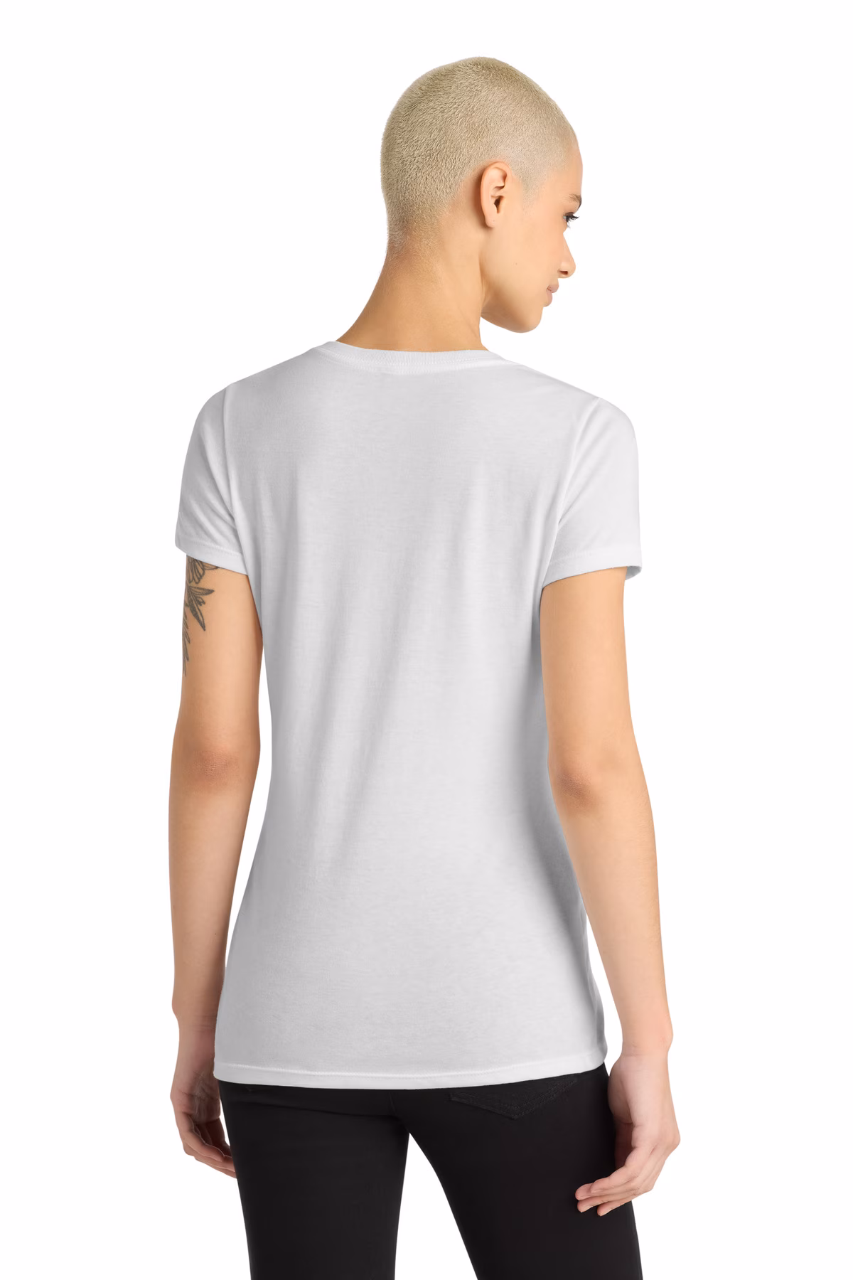 District Embroidered Women's Perfect Blend V-Neck Tee