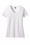 District Embroidered Women's Perfect Blend V-Neck Tee Thumb