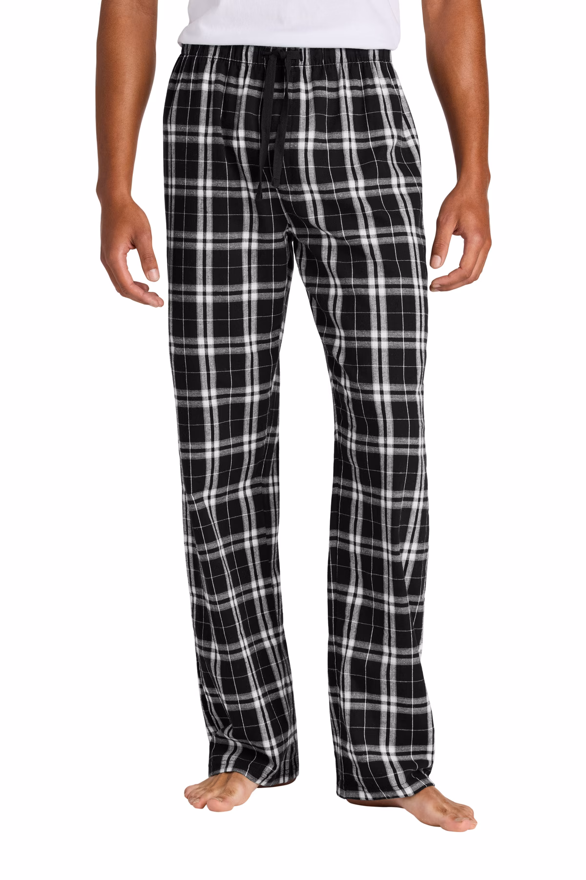 District Men's Flannel Plaid Pajama Pants Image - District Men's Flannel Plaid Pajama Pants