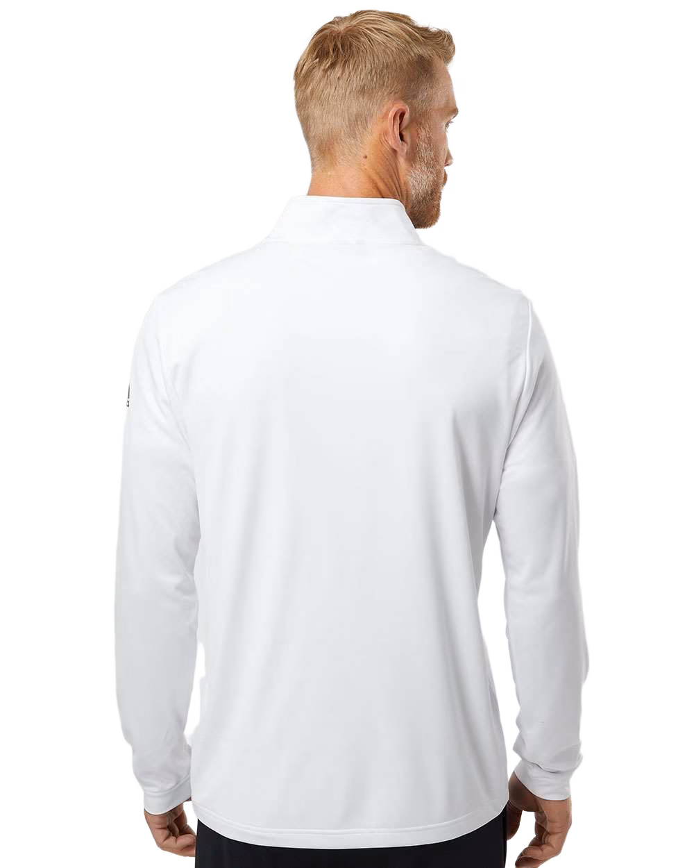 Adidas Embroidered Men's Ultimate365 Lightweight Quarter-Zip