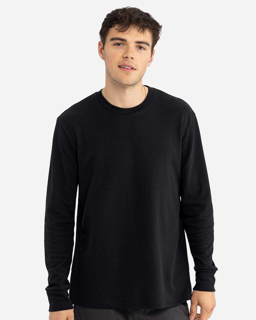 Next Level Embroidered Unisex Ideal Thermal Long Sleeve T-Shirt