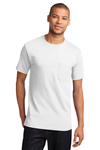 Port & Company Printed Men's Essential Pocket Tee Front view