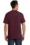 Port & Company Printed Men's Essential Pocket Tee Back view