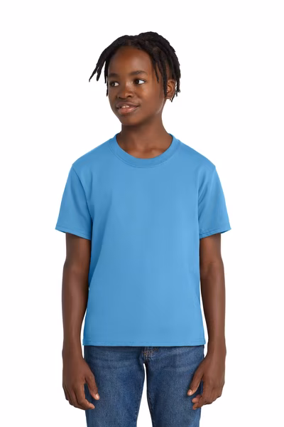 Port & Company Printed Youth Essential Tee