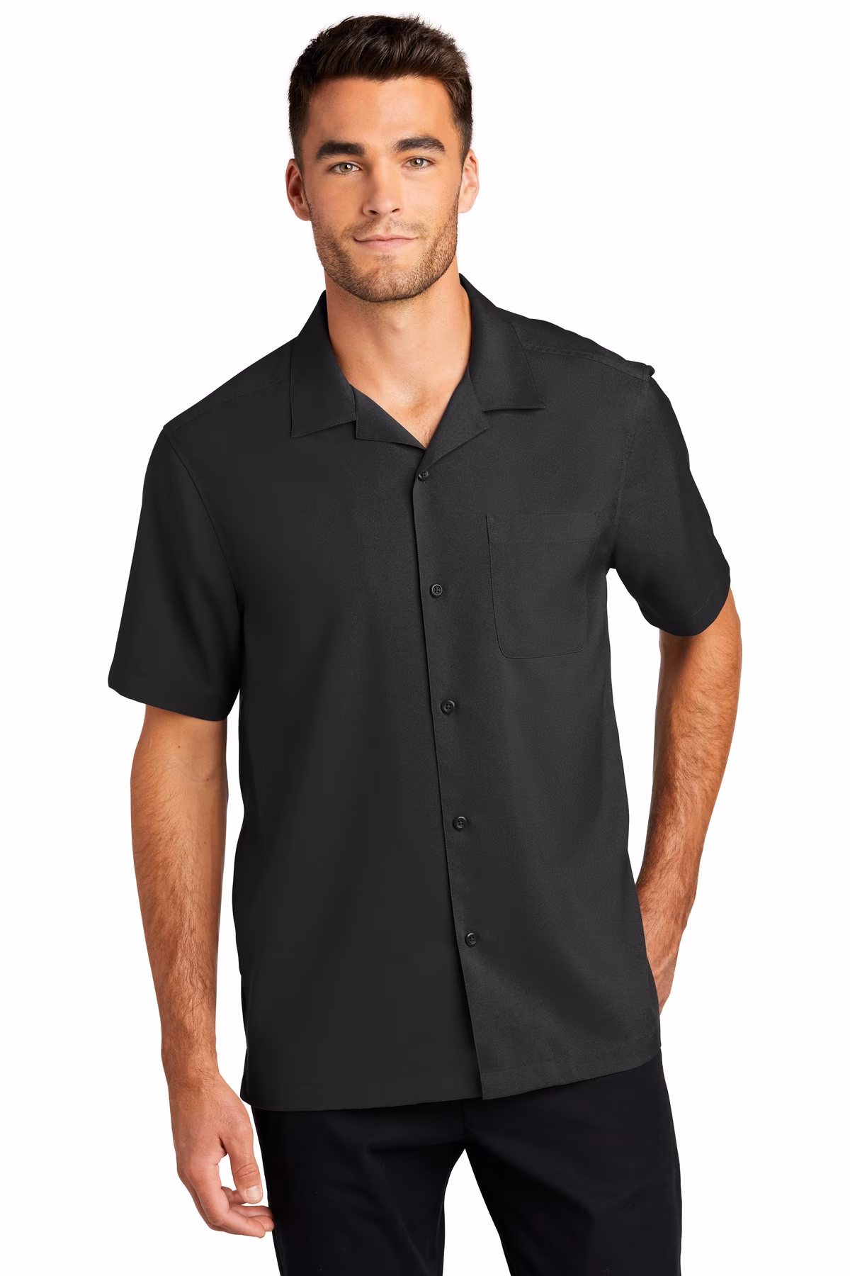 Port Authority Embroidered Men's Short Sleeve Performance Staff Shirt