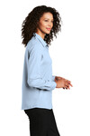 Port Authority Embroidered Women's Long Sleeve Performance Staff Shirt Thumb