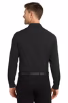 Port Authority Embroidered Men's Long Sleeve Performance Staff Shirt Thumb