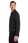 Port Authority Embroidered Men's Long Sleeve Performance Staff Shirt Thumb