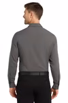 Port Authority Embroidered Men's Long Sleeve Performance Staff Shirt Thumb
