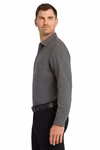 Port Authority Embroidered Men's Long Sleeve Performance Staff Shirt Thumb