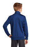 Sport-Tek Embroidered Youth Tricot Track Jacket Thumb