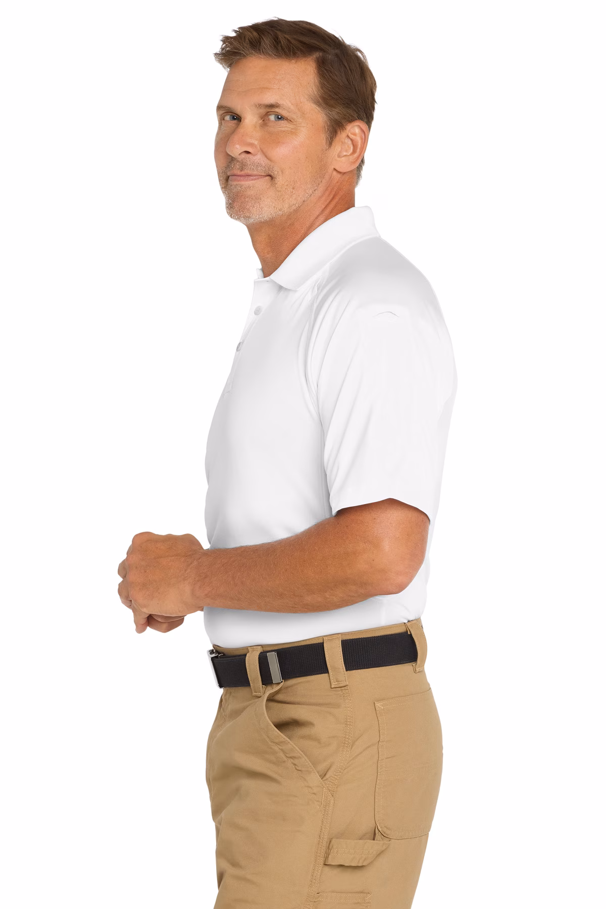 CornerStone Embroidered Men's Select Snag-Proof Tactical Polo