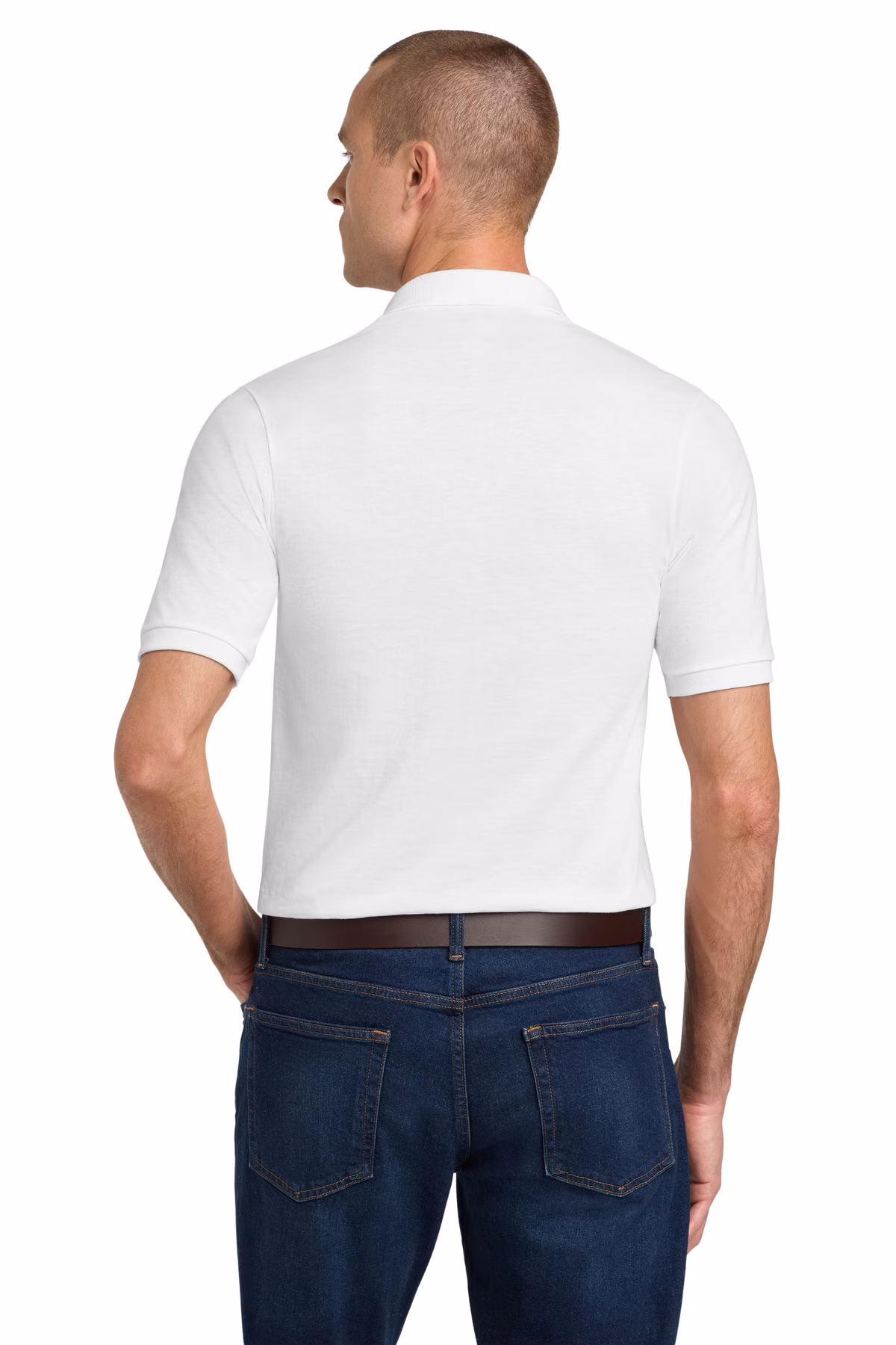 JERZEES Embroidered Men's SpotShield Jersey Knit Sport Shirt