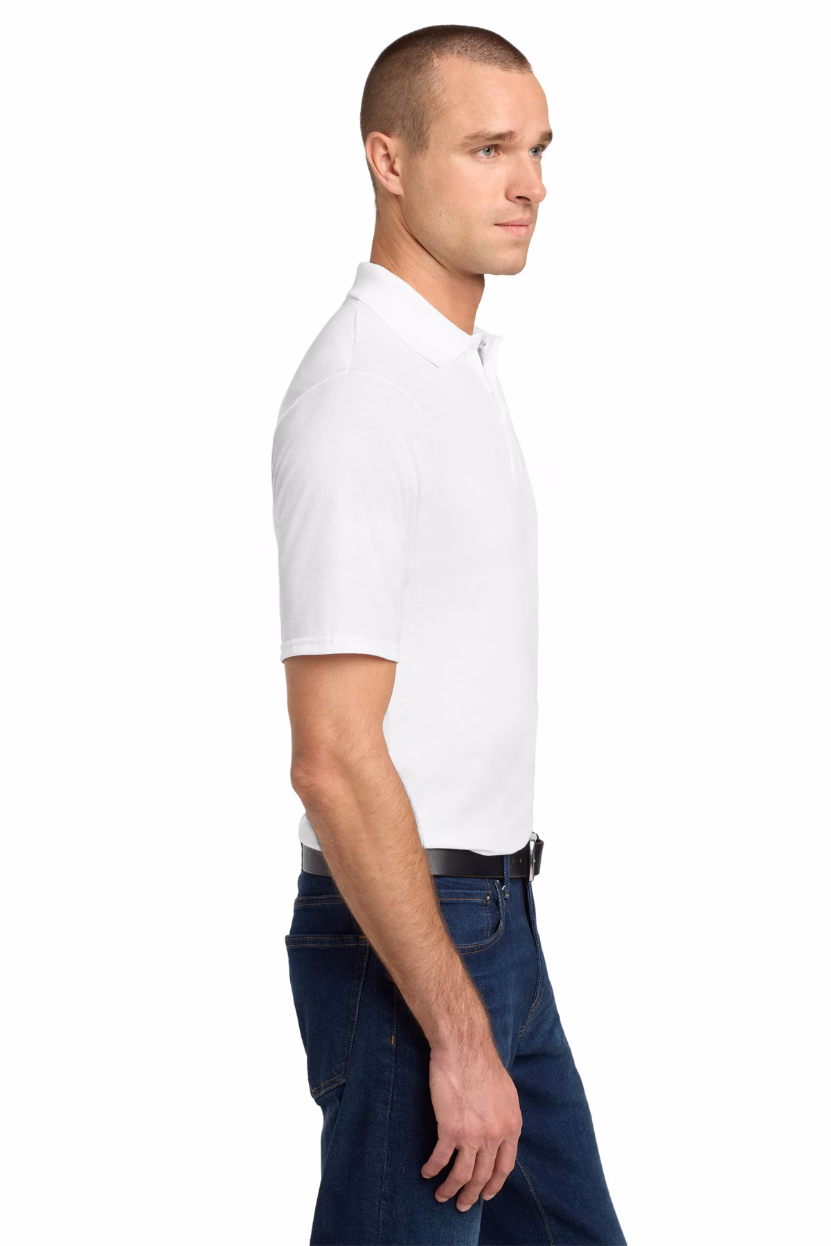 JERZEES Embroidered Men's SpotShield Jersey Knit Sport Shirt with Pocket