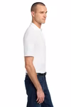 JERZEES Embroidered Men's SpotShield Jersey Knit Sport Shirt with Pocket Thumb