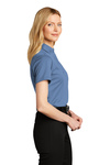 Port Authority Embroidered Women's Heathered Silk Touch Performance Polo Thumb