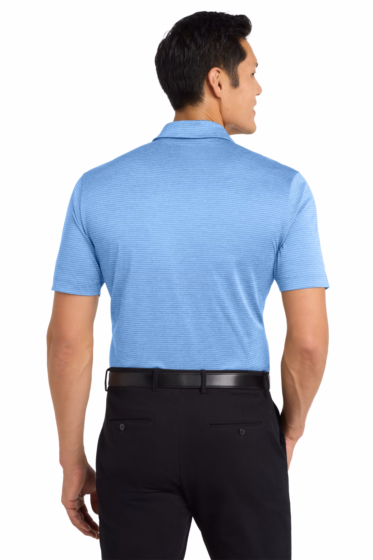 Port Authority Embroidered Men's Shadow Stripe Polo