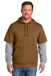 CornerStone Embroidered Tough Fleece Layered Hoodie Thumb
