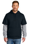 CornerStone Embroidered Tough Fleece Layered Hoodie Thumb