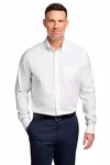 Brooks Brothers Embroidered Men's Wrinkle-Free Stretch Pinpoint Shirt Thumb