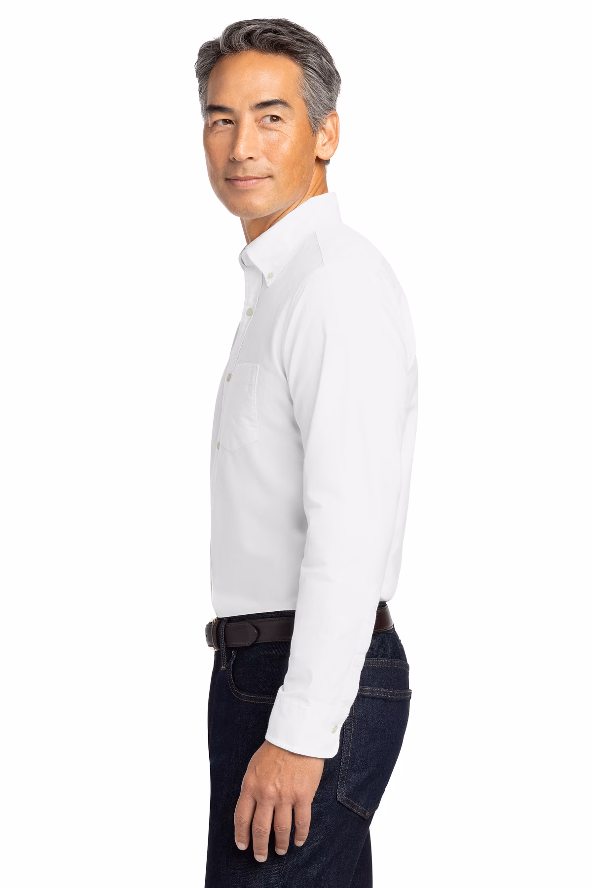 Brooks Brothers Embroidered Men's Casual Oxford Cloth Shirt