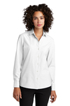 Mercer+Mettle Embroidered Women's Long Sleeve Stretch Woven Shirt Thumb