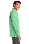 Port Authority Embroidered Men's Long Sleeve UV Daybreak Shirt Thumb
