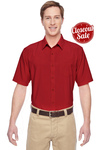 Harriton Embroidered Men's Paradise Short-Sleeve Performance Shirt Thumb