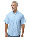 Paragon Embroidered Men's Hatteras Performance Short Sleeve Fishing Shirt Thumb