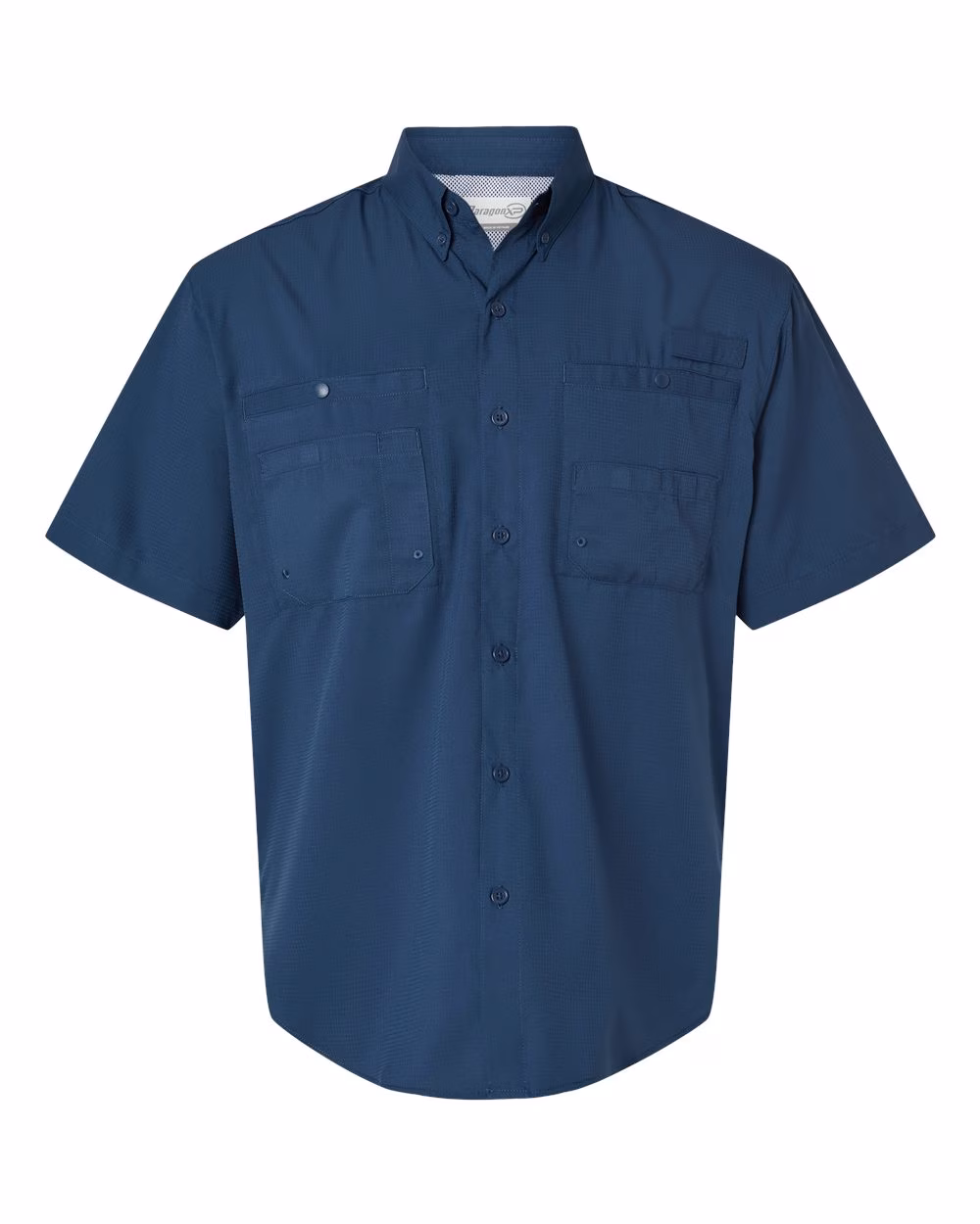Paragon Embroidered Men's Hatteras Performance Short Sleeve Fishing Shirt