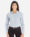 Devon & Jones Embroidered Women's CrownLux Performance Woven Dress Shirt Thumb