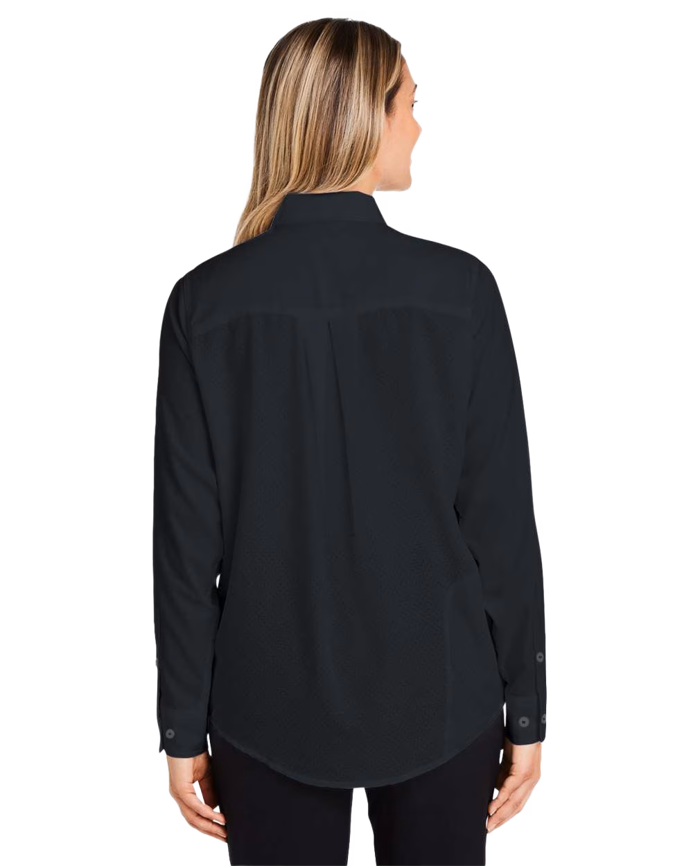 HUK Women's Tide Point Embroidered Long Sleeve Shirt