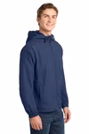 Sport-Tek  Embroidered Men's Hooded Weather Resistant Jacket Thumb