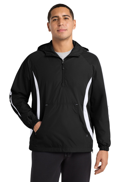 Sport-Tek Weather Resistant Hooded Sport Anorak