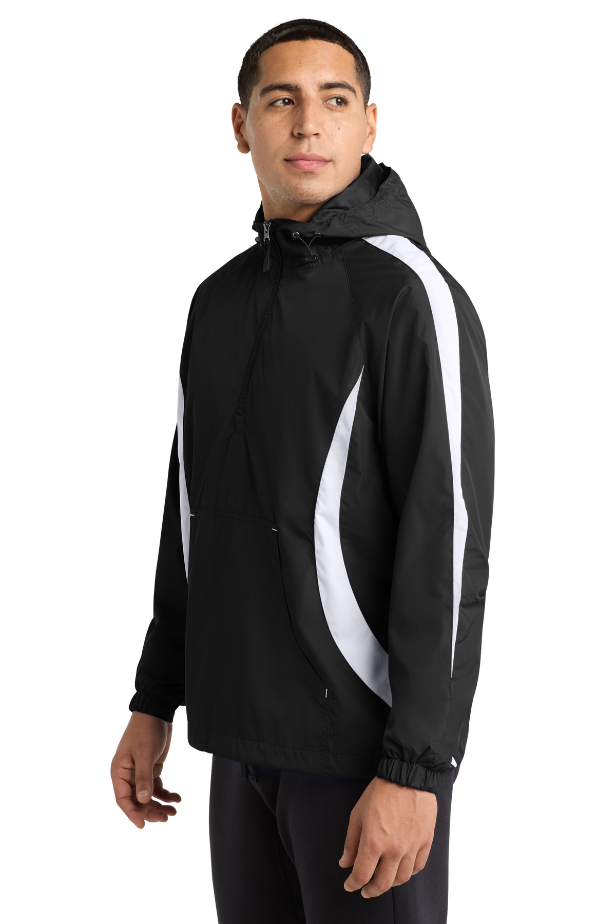 Sport-Tek Weather Resistant Hooded Sport Anorak Thumb