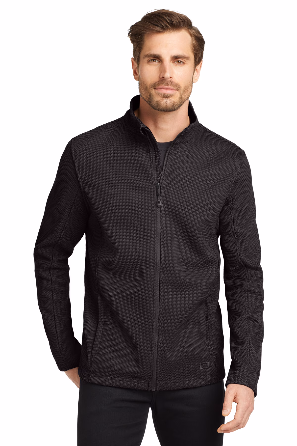 OGIO Embroidered Men's Grit Fleece Jacket Image - OGIO Embroidered Men's Grit Fleece Jacket