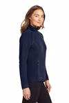 Eddie Bauer  Embroidered Women's Full-Zip Microfleece Jacket Thumb