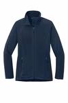 Eddie Bauer  Embroidered Women's Full-Zip Microfleece Jacket Thumb