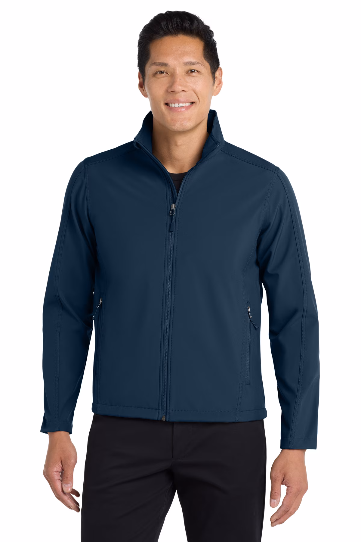 Port Authority  Embroidered Men's Core Soft Shell Jacket Image - Port Authority Core Soft Shell Jacket