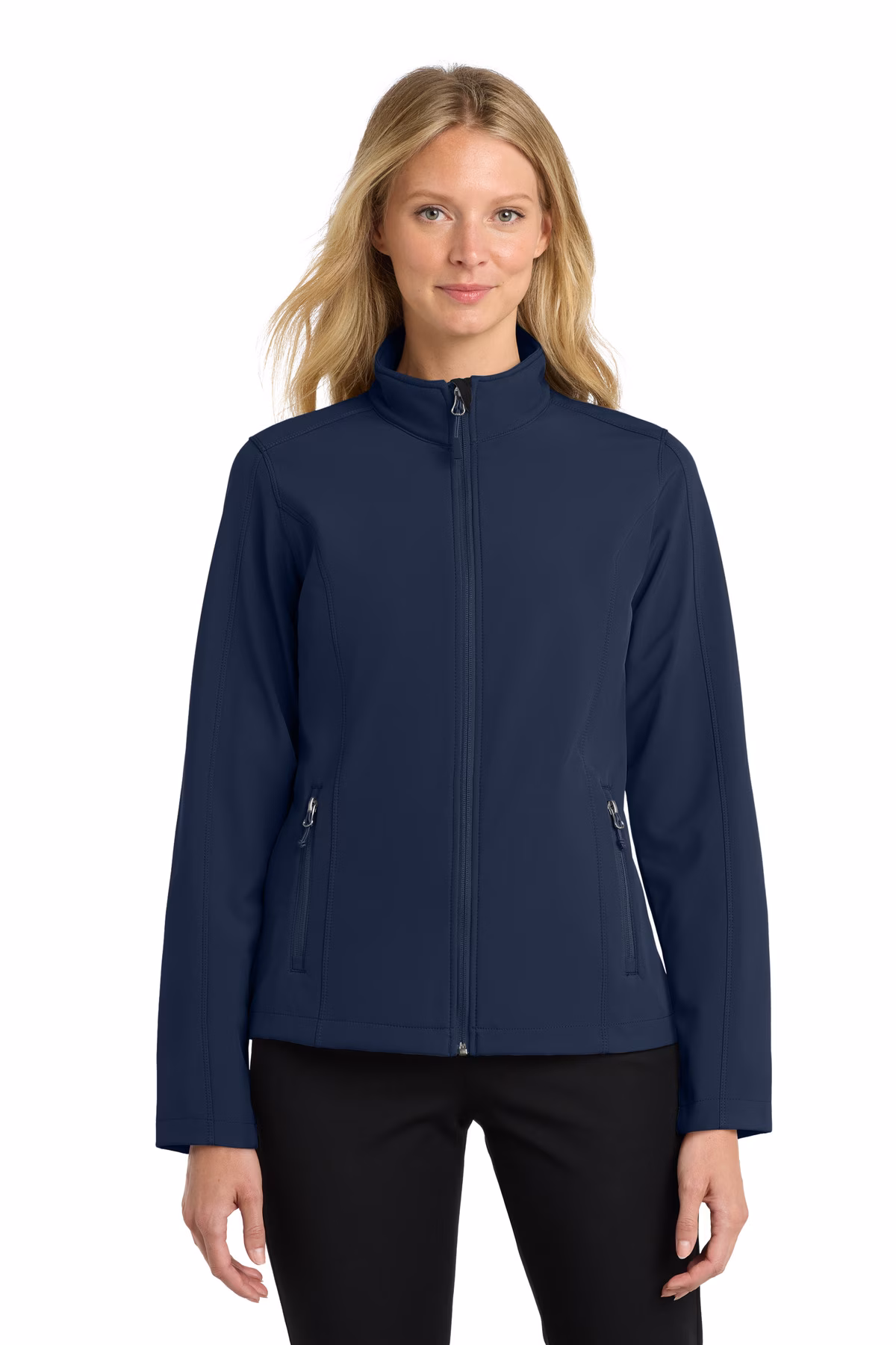 Port Authority  Embroidered Women's Core Soft Shell Jacket Image - Port Authority Ladies Core Soft Shell Jacket