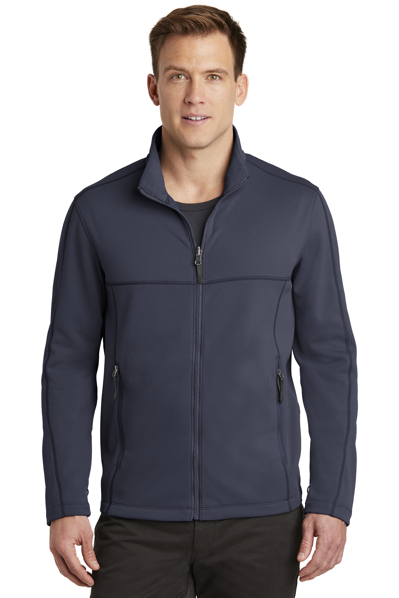 Port Authority Printed Men's Collective Smooth Fleece Jacket