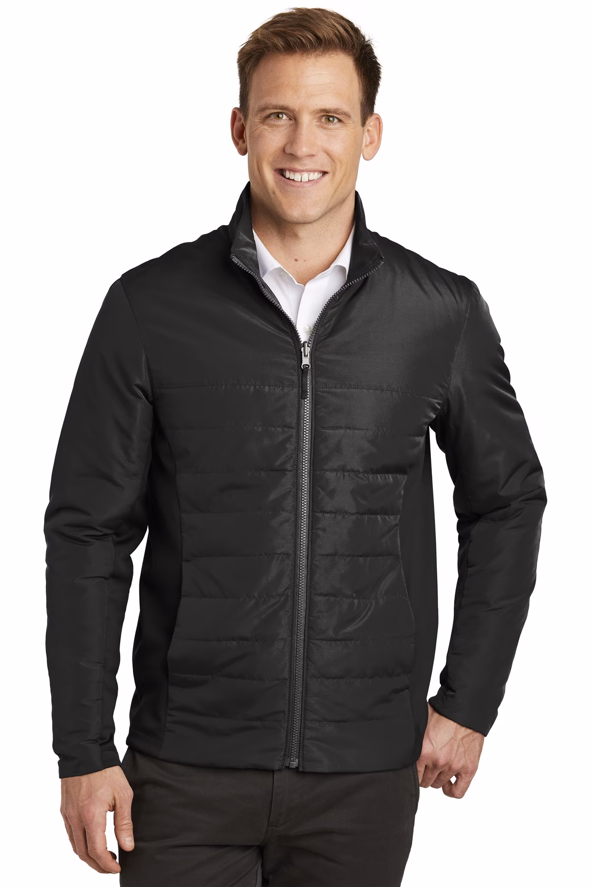 Port Authority Embroidered Men's Collective Insulated Jacket Image - Port Authority Embroidered Men's Collective Insulated Jacket; J902