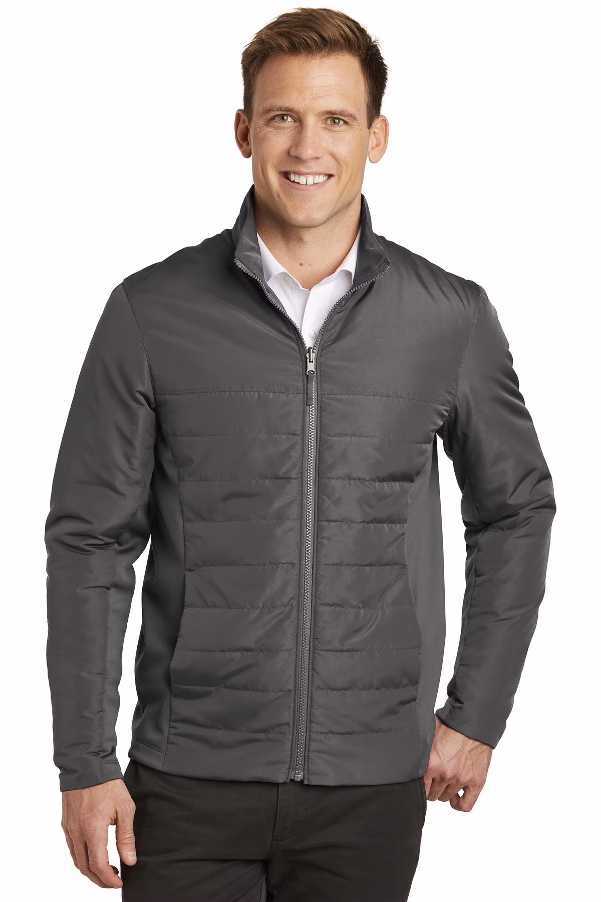 Port Authority Embroidered Men's Collective Insulated Jacket Image - Port Authority Embroidered Men's Collective Insulated Jacket; J902