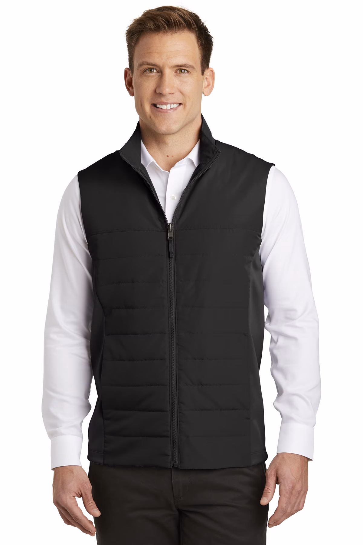 Port Authority Embroidered Men's Collective Insulated Vest Image - Port Authority Embroidered Men's Collective Insulated Vest; J903