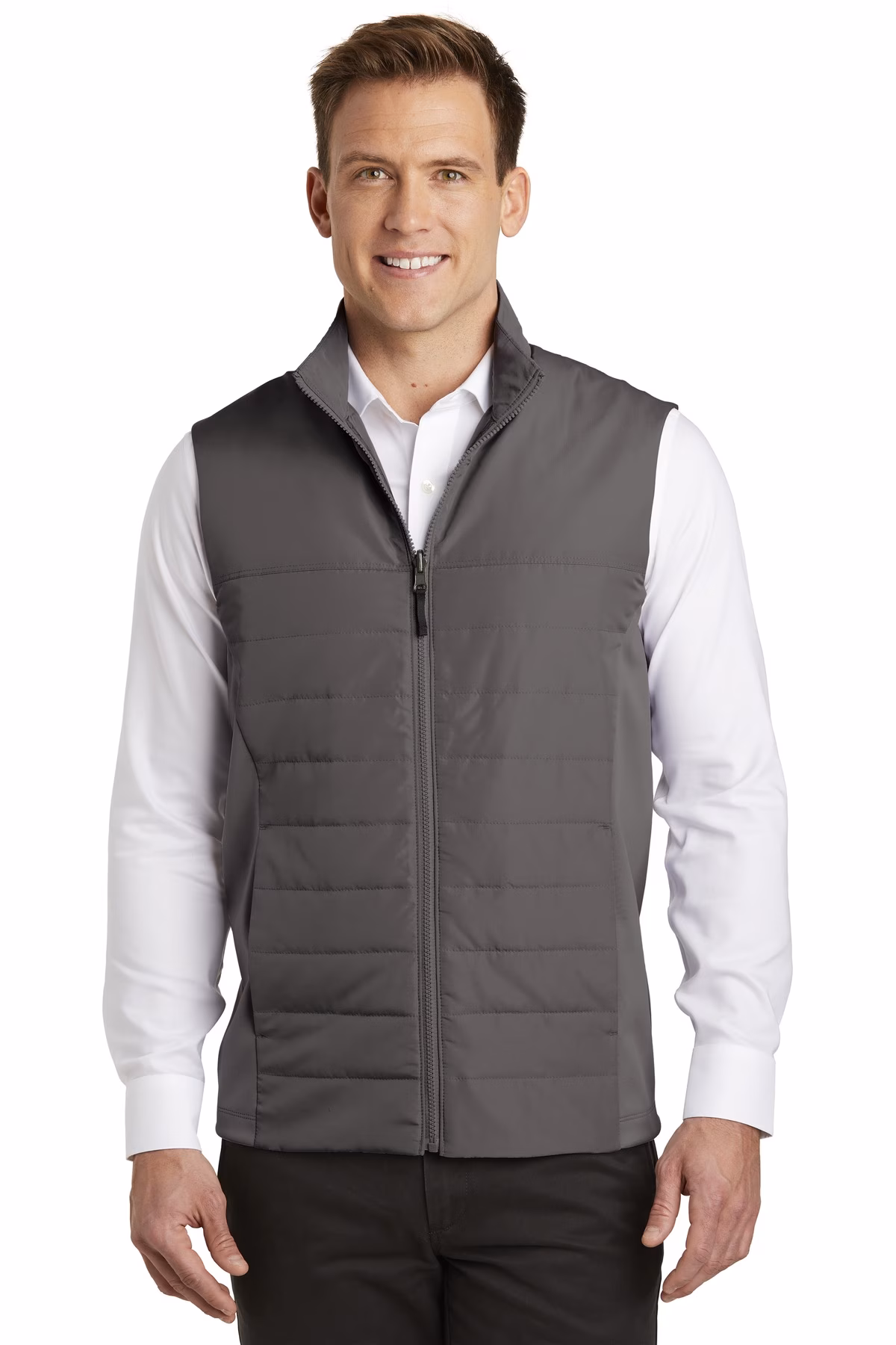 Port Authority Embroidered Men's Collective Insulated Vest Image - Port Authority Embroidered Men's Collective Insulated Vest; J903
